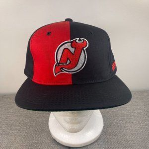 Vintage New Jersey Devils Starter The Classic Two Tone Snapback hat 90's